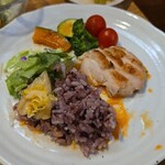 キッチン ブルー グローブ - みたびワンプレート