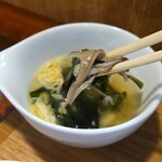 キッチン ブルー グローブ - 具沢山なスープ