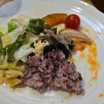 キッチン ブルー グローブ - 最後のワンプレート