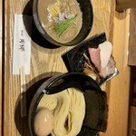 麺屋 周郷 - 煮卵つけ麺（大）