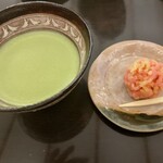 鍵善良房 四条本店 - お抹茶とお菓子