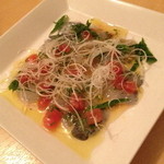 クッチーナ笑多 - 天使の海老のマリネ。２０１４年５月