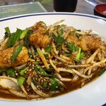 キッチン あずま - 和牛ホルモン炒め♡