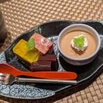 さかな処 和 - お茶と和風なデザート。目にも舌にも嬉しい！