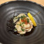 和創旬彩 くうひな - 白子と牡蠣、生海苔のもみじおろしポン酢