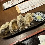 蕎麦彩膳 隆仙坊 - 椎茸の天ぷら