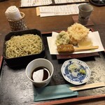 蕎麦彩膳 隆仙坊 - 天かき揚げせいろ