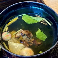 うなぎ和食  しら河 今池ガスビル店 - 肝吸い