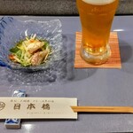 日本橋 - スーパードライ＆お通し