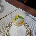 ビストロ ダイア - 宮崎マンゴーとココナッツのパンナコッタ