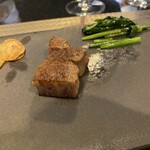 鉄板焼 石狩 - 白老和牛