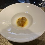 鉄板焼 石狩 - 白子のムニエル雲丹バターソース