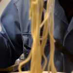 くるめラーメン ぼたもち - ☆ラーメンの麺　細すぎず、太すぎないストレート麺