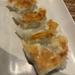 くるめラーメン ぼたもち - ☆Aセットの餃子 