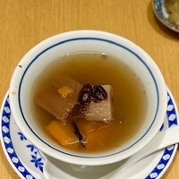 喜記 銀座店 - 2024.9.  蓮根の薬膳スープ
