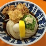 空飛ぶうどん やまぶき家 - 鳥天ぶっかけ冷