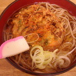 松月庵そば処 -  かき揚げそば（３２０円）