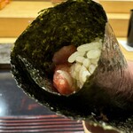 鮨旬美西川 - ねぎトロ手巻き