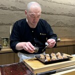 鮨旬美西川 - 伊勢海老造り