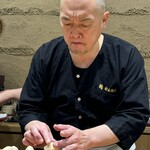 鮨旬美西川 - デザート作り