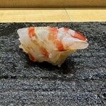 鮨旬美西川 - 車海老握り