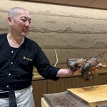 鮨旬美西川 - 伊勢海老