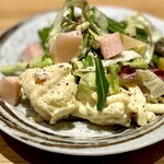 洋食 おがた - セットのサラダ