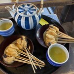 あぶり餅 本家 根元 かざりや - 