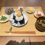 みちのり亭 - おにぎり御膳