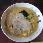 松福 - ラーメン500円（カタメン） （2014.5中）