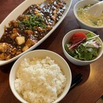 遊菜 - マーボドーフ山椒風味セット（1100円）