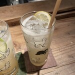 動悸 - 自家製レモンスカッシュ　550円