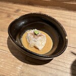 動悸 - お通し　焼胡麻豆腐　1,100円