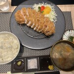 とんかつ 河むら - 特上ロースカツ定食