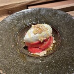 動悸 - 苺とフルーツトマトの白和え　1,100円