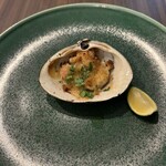 IL PLANETARIO - 活ホッキ貝の香草パン粉オーブン焼き酢橘添え