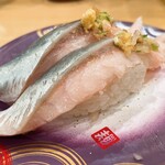 回転寿し トリトン - 【2023年12月】北海道網走産とろにしん＠330円。