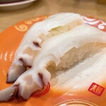 回転寿し トリトン - 【2023年12月】北海たこ足＠286円。