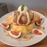 LIKO CAFE - 無花果アールグレイ（ふわふわ生地）　1600円税込　2024.8.下旬