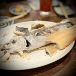 西屋 - ■鯖の塩釜焼
