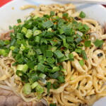 ラーメン二郎 - 青ネギ投下～♪