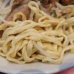 ラーメン二郎 - 麺