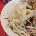 ラーメン二郎 - ヤサイ（そのまま）