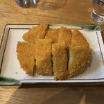 かき左右衛門 - 白身魚のフライ