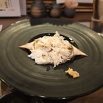 創彩和房ふじた - お代りの蒸しわたりがに