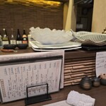 創彩和房ふじた - カウンター