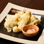 季節料理 湧 - 季節の天ぷら盛り合わせ