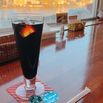 くしろ夕日カフェ - アイスコーヒー