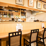 季節料理 湧 - カウンター席