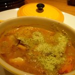 銀座 シェ・トモ - 2009/11　プラチナ豚　大腸・直腸・胃の白ワイン煮　カーン風。